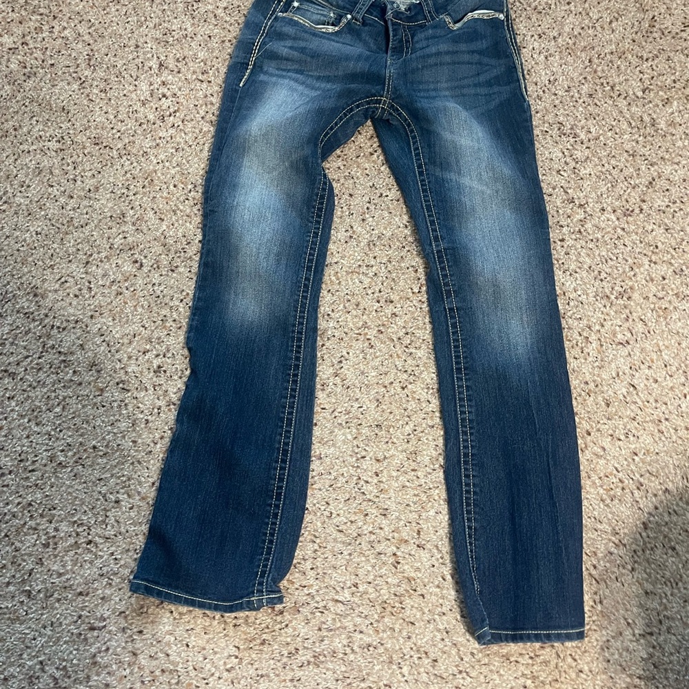 Daytrip Women's Boot Cut Jeans - Dark Blue